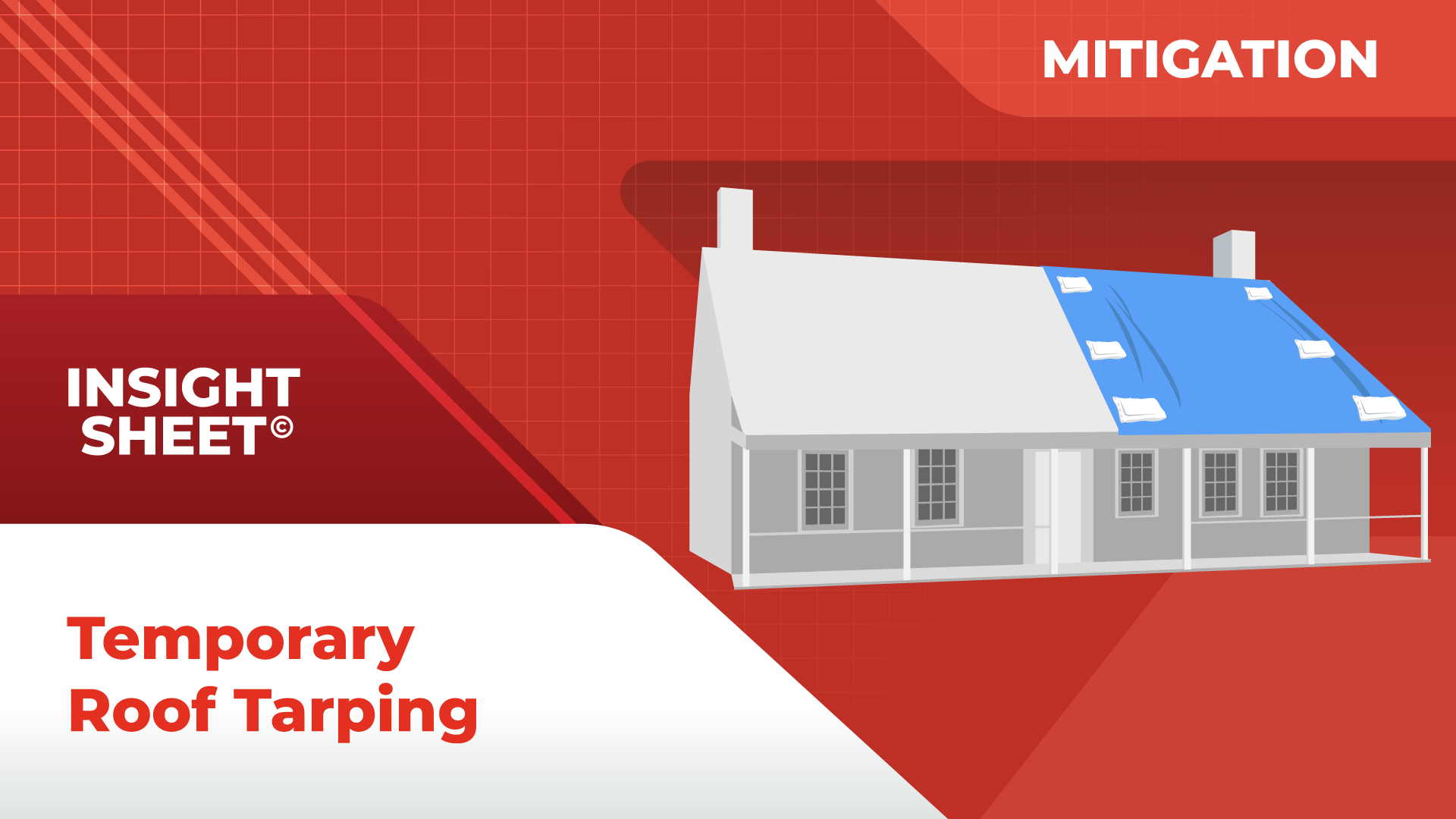 Temporary Roof Tarping