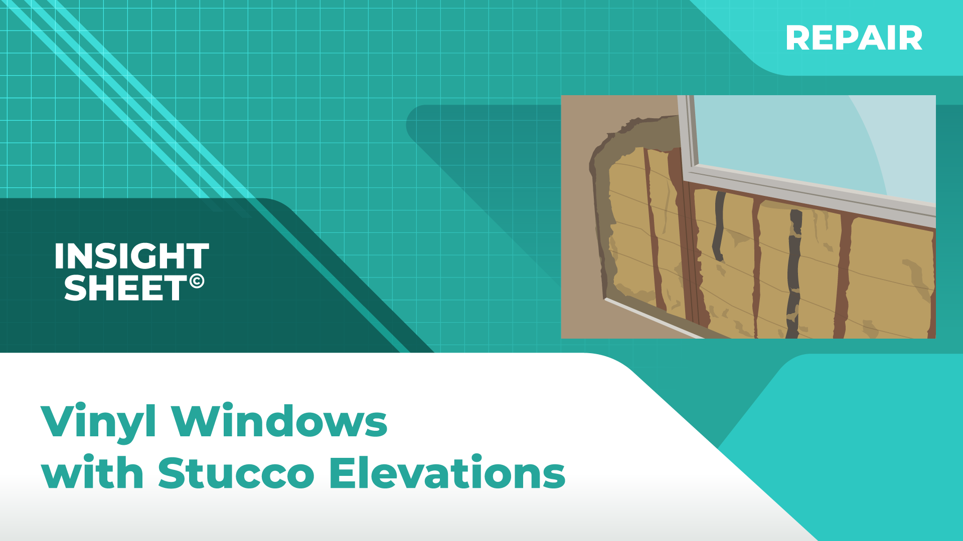 Vinyl Windows with Stucco Elevations